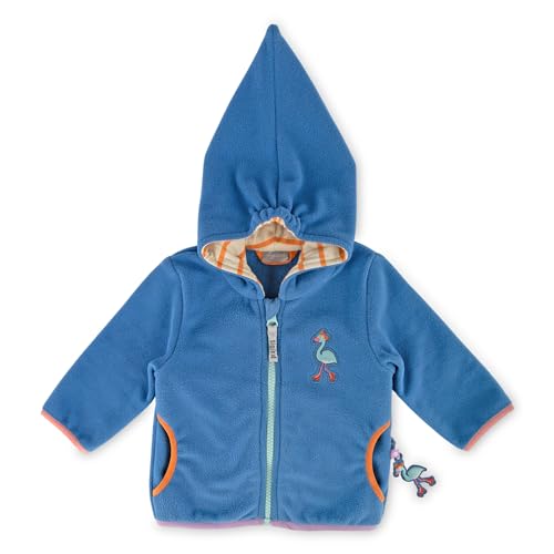 Sigikid Baby Mädchen Fleecejacke Übergangsjacke mit Kapuze Polarfleece von Sigikid