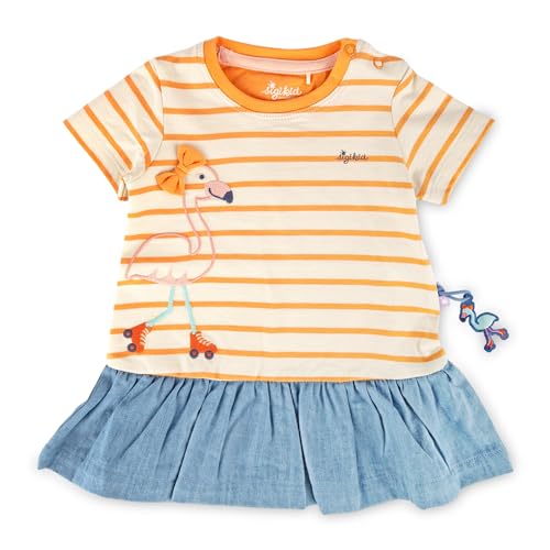 Sigikid Baby Mädchen Kleid Sommer Kurzarm sommerlich Bio-Baumwolle von Sigikid