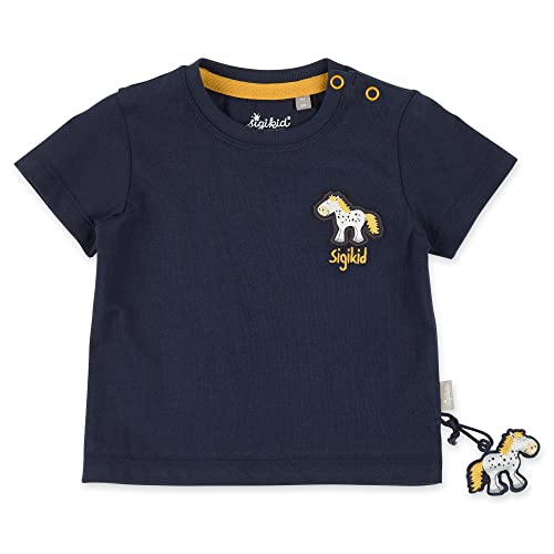 Sigikid Baby-Mädchen T-Shirt , dunkelblau, 80 von Sigikid