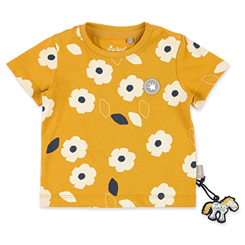 Sigikid Baby-Mädchen T-Shirt , gelb geblühmt, 92 von Sigikid