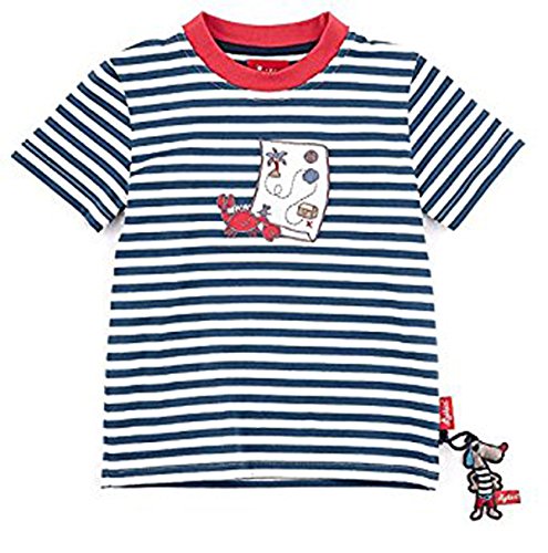 Sigikid Jungen, Mini 153802 T-Shirt, Blau (Ensign Blue 263), (Herstellergröße: 98) von Sigikid