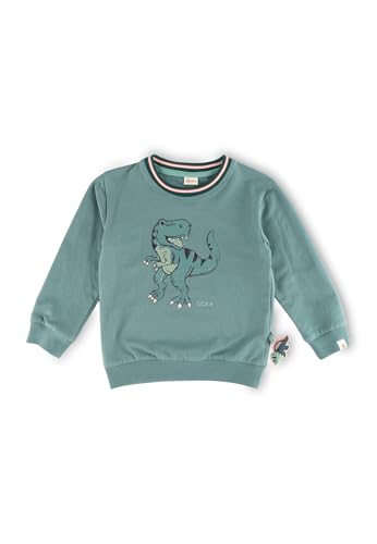 Sigikid Jungen Sweatshirt, Grün, 98 EU Sigikid Jungen Sweatshirt, Grün, 98 EU von Sigikid