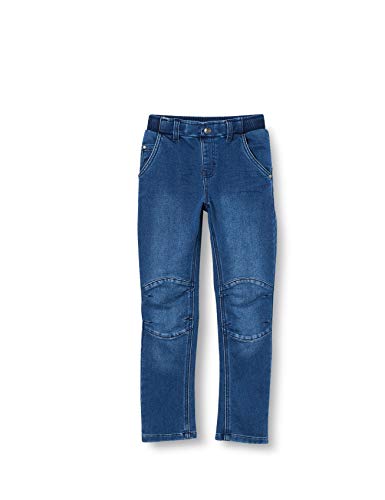 Sigikid Kinder Jeans mit Innen verstellbarem Schlupfbund aus elastischem RIPP, softe Sweat Denim-Qualität, bequeme Passform, für Mädchen und Jungen, Größe 98-128 von Sigikid