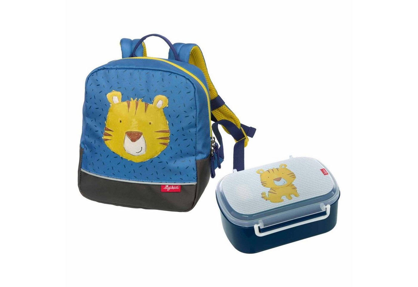 Sigikid Kinderrucksack Minirucksack & Lunchbox (1x Rucksack, 1x Lunchbox, 2-tlg) von Sigikid