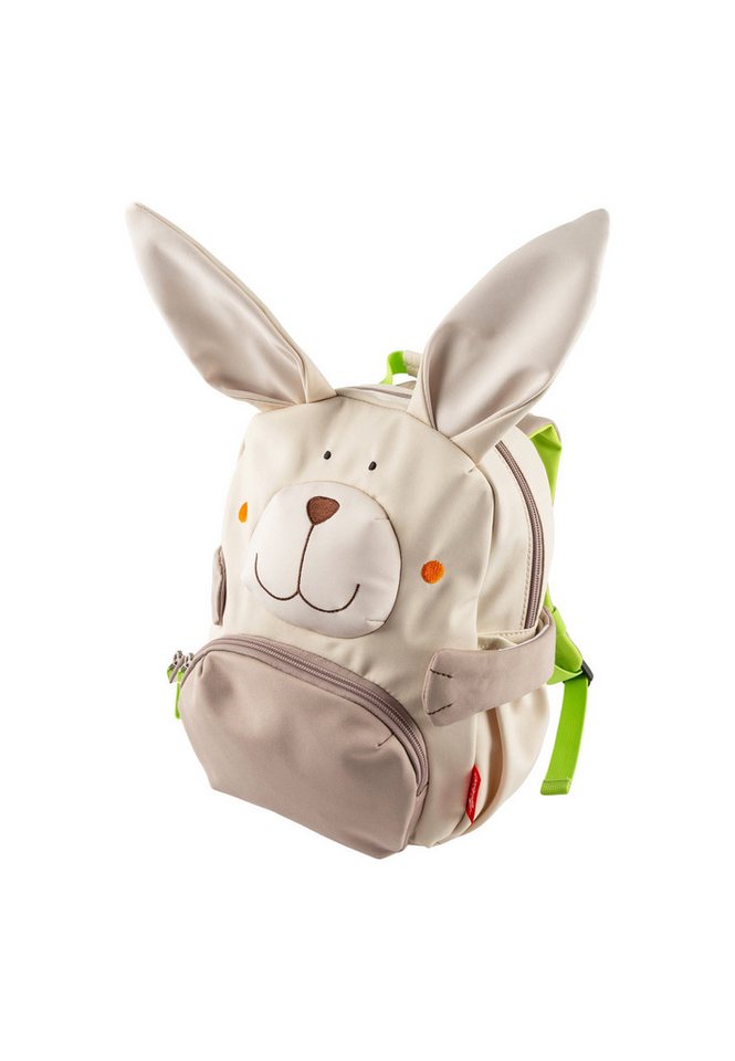 Sigikid Kinderrucksack Rucksack Hase grün für Kinder Unisex (1-tlg) von Sigikid