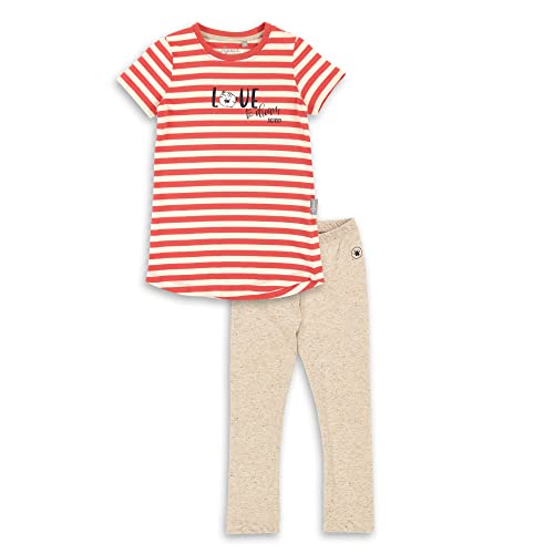 Sigikid M dchen Sigikid aus Bio-baumwolle für Mini Mädchen & Jungen in Den Größen 86 Bis 128 Pyjamaset, Pink Beige, 122 EU von Sigikid