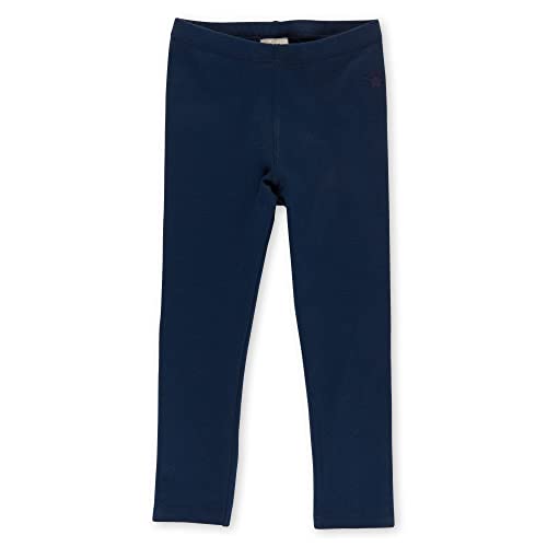 Sigikid Mädchen Mini Bio-Baumwolle, dunkelblau/Leggings, 116 von Sigikid