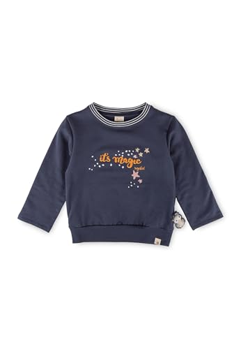 Sigikid Mädchen Mini Magic OWL Sweatshirt, Dunkelblau, 98 cm von Sigikid
