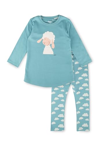 Sigikid Mädchen Pyjama Mini Nachtwäsche Pyjamaset, Türkis, 128 von Sigikid