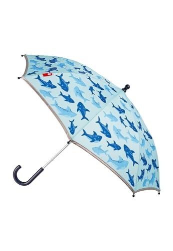 Sigikid Regenschirm Hai Kinderschirm, 75 cm für Kinder Jungen von Sigikid