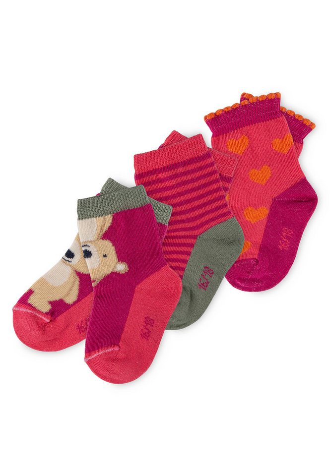Sigikid Socken Sockenset 3er Fancy Forest für Babys Mädchen (3-Paar) von Sigikid