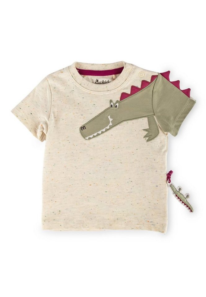 Sigikid T-Shirt Babyshirt T-Shirt Happy Crocodile (1-tlg) von Sigikid