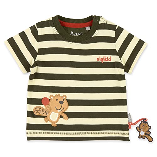 sigikid T-Shirt aus Bio-Baumwolle für Baby Jungen in den Größen 62 bis 98 von Sigikid