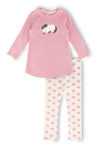 Sigikid Unisex Kinder Aus Bio-Baumwolle Pyjamaset, Lila, 92 EU von Sigikid