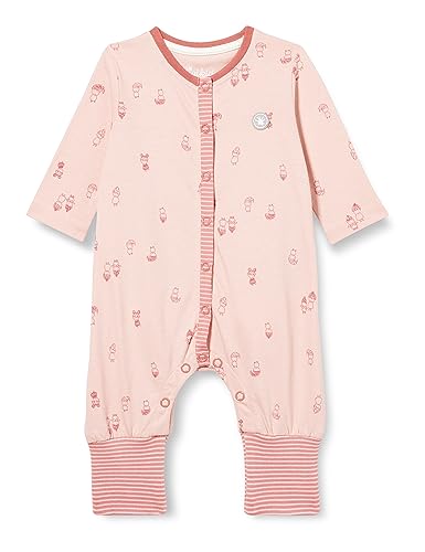 Sigikid Unisex Overall mit Klappbündchen Classic Baby für Jungen und Mädchen, Rosa, 50 von Sigikid