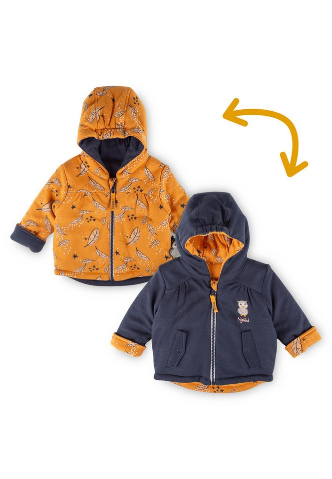 Sigikid Wendejacke Wendejacke wattiert Magic Owl für Babys Mädchen (1-St) von Sigikid