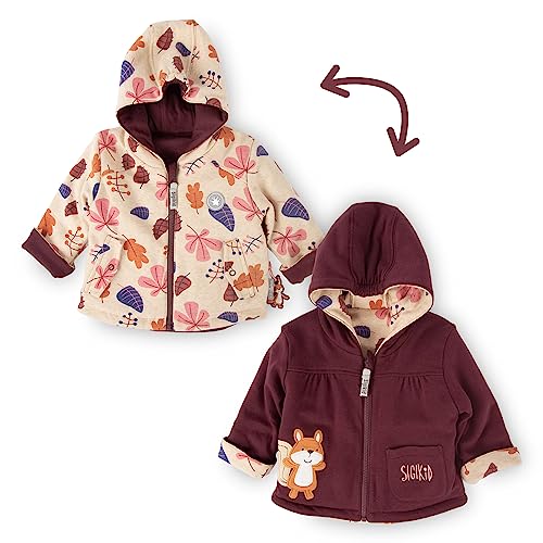 sigikid Baby Mädchen Wendejacke wattiert Autumn Forest von Sigikid