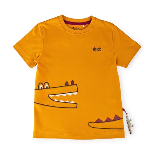 sigikid Jungen T-Shirt Kurzarm Shirt Top Bio-Baumwolle von Sigikid