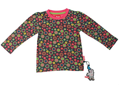 sigikid Mädchen Langarmshirt, Mini, Geblümt, Gr. 98, Mehrfarbig von Sigikid