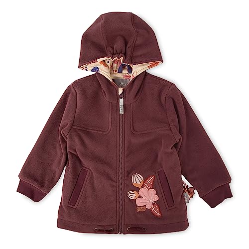 sigikid Mädchen Mini Autumn Forest Fleecejacke, rot, 110 von Sigikid