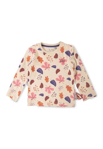 sigikid Mädchen Mini Autumn Forest Langarmshirt, beige, 116 von Sigikid