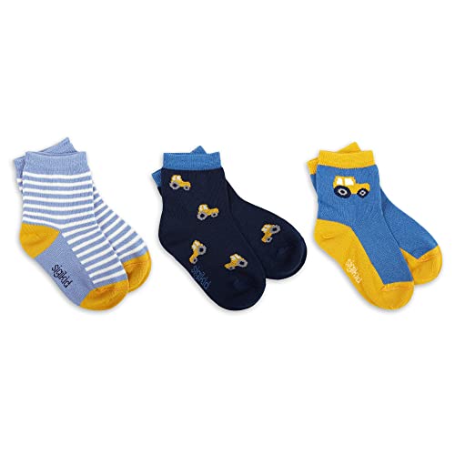 sigikid Socken-Set 3er aus Bio-Baumwolle für Baby Jungen in den Größen 16/18 bis 22/24 von Sigikid