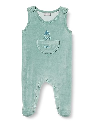 sigikid Unisex Nicki Strampler Classic Baby für Jungen und Mädchen, grün, 56 von Sigikid