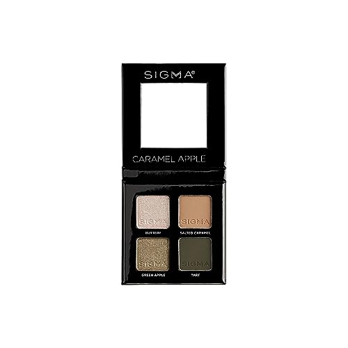 Eyeshadow Quad – Caramel Apple by SIGMA for Women – 0,14 oz Eye Shadow von Sigma Beauty