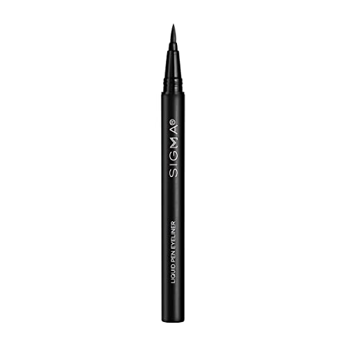 Sigma Beauty Flüssiger Eyeliner-Stift – Professioneller Make-up-Eyeliner (Wicked Black) von Sigma Beauty