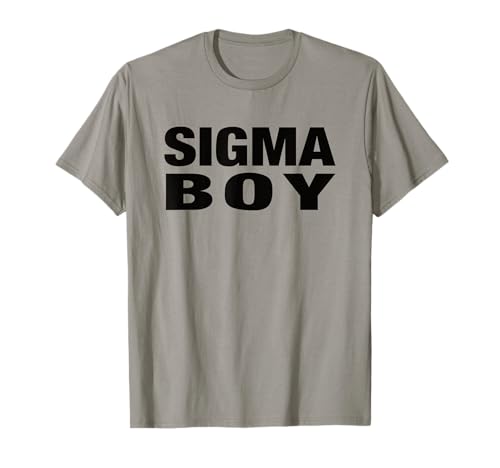 Sigma Boy - Sigma Motivierendes Trenddesign für Männer T-Shirt von Sigma Boy Lifestyle Apparel by SXDSN