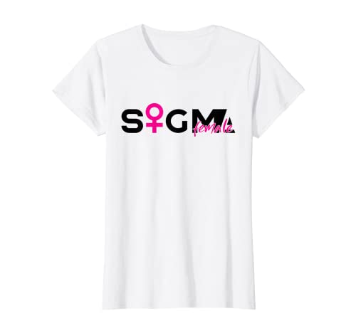 Damen Sigma weiblich T-Shirt Damen Sigma weiblich T-Shirt von Sigma Female Designs