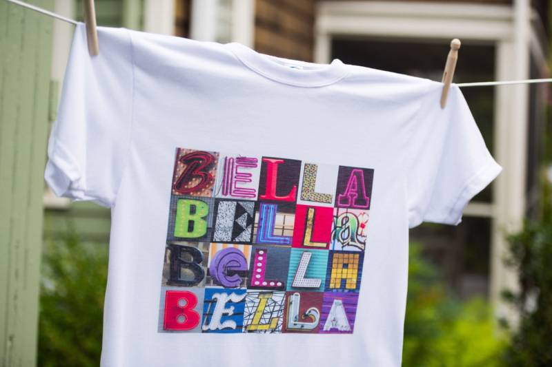 Personalisierte T-Shirts | Erwachsene Und Jugend Mit Namen Im Alphabet Zeichen Buchstaben; Benutzerdefiniert Gedruckt; Kinder-T-Shirts; von SignYourNames