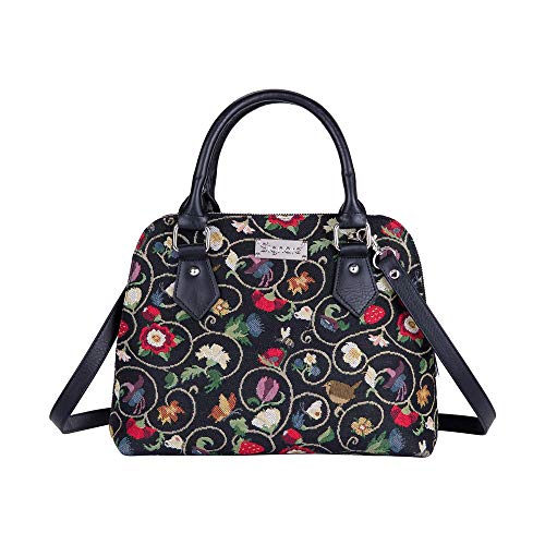 Signare Tapisserie Handtaschen Damen, Umhängetasche damen schultertasche damen und Umhängetaschen damen mit Garten Designs (Jacobean Traum) von Signare