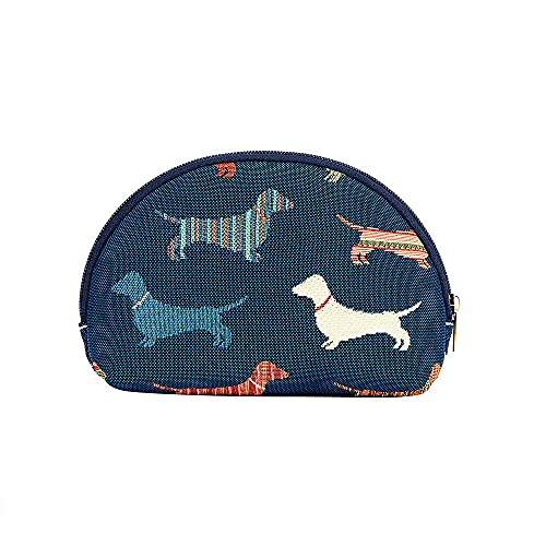 Signare Tapisserie Kosmetiktasche Make-up Tasche für Frauen mit Katze und Hund Haustier Design von Signare