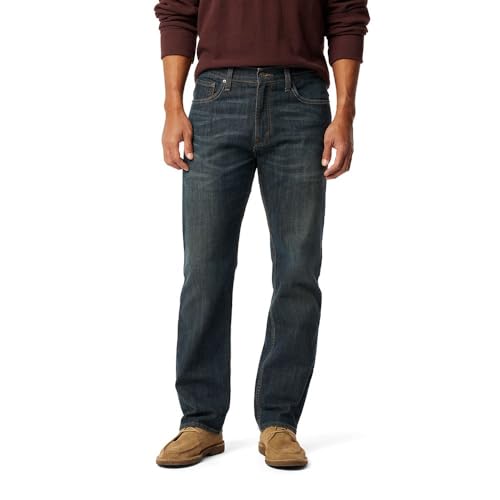 Signature by Levi Strauss & Co. Gold Label Herren Regular Fit Flex Jeans Hose, Westwood #1, 38W / 30L Signature by Levi Strauss & Co. Gold Label Herren Regular Fit Flex Jeans Hose, Westwood #1, 38W / 30L von Signature by Levi Strauss & Co. Gold Label