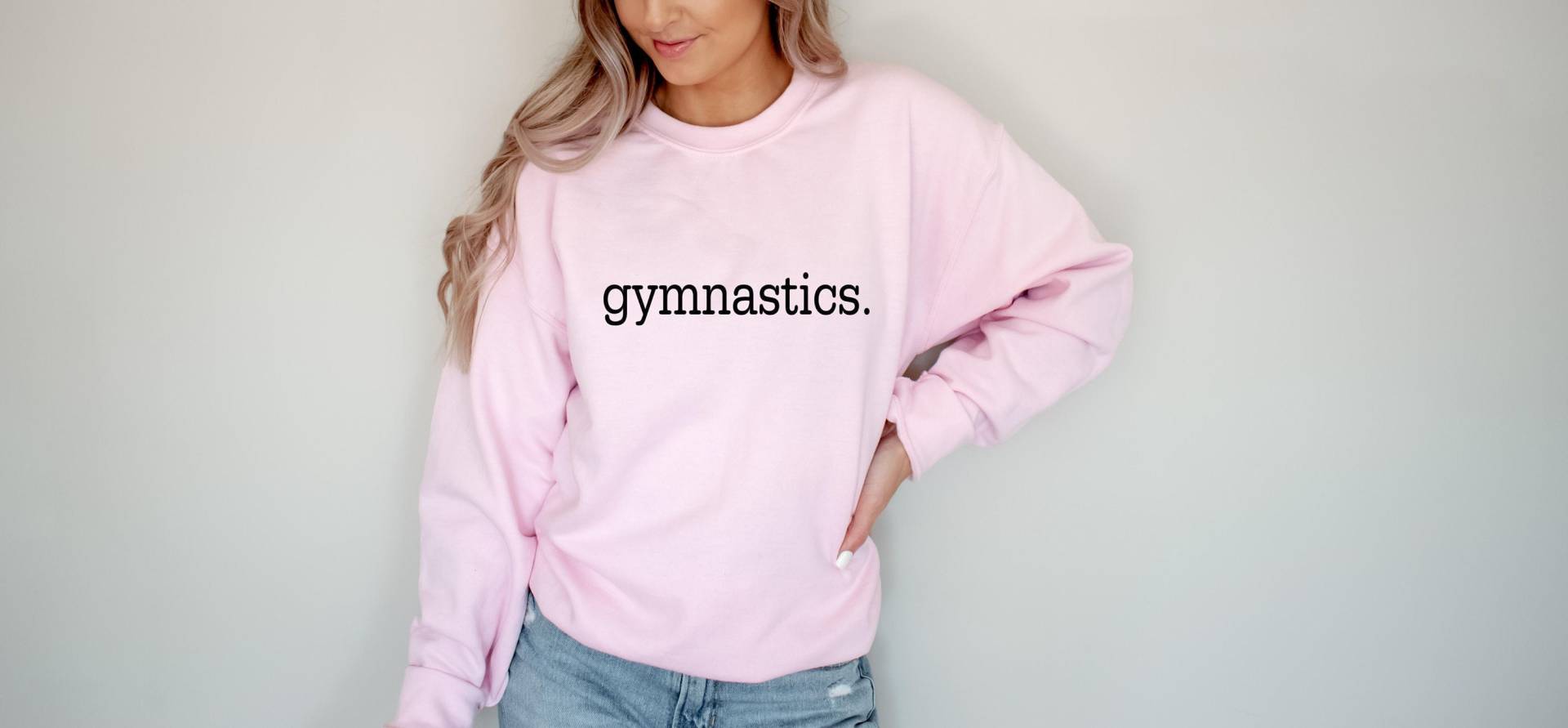 Gymnastik Sweatshirt, Mama Shirt, Fan, Gymnast Shirts, Turnerin Rundhalsausschnitt, Papa Saison T-Shirt von SignatureTShirtz