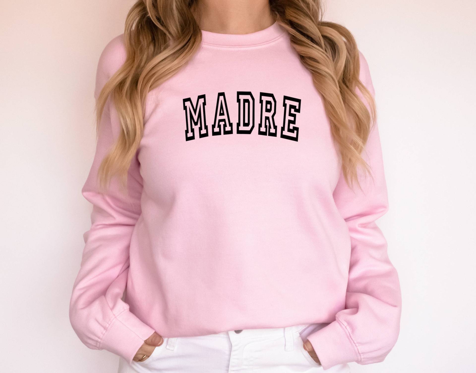 Madre Sweatshirt, New Mom Shirt, Momma Tshirt, Mama Bär, Damen Rundhalsausschnitt, Geschenke Zum Muttertag, Mutterleben, Muttertagsgeschenke Vom von SignatureTShirtz