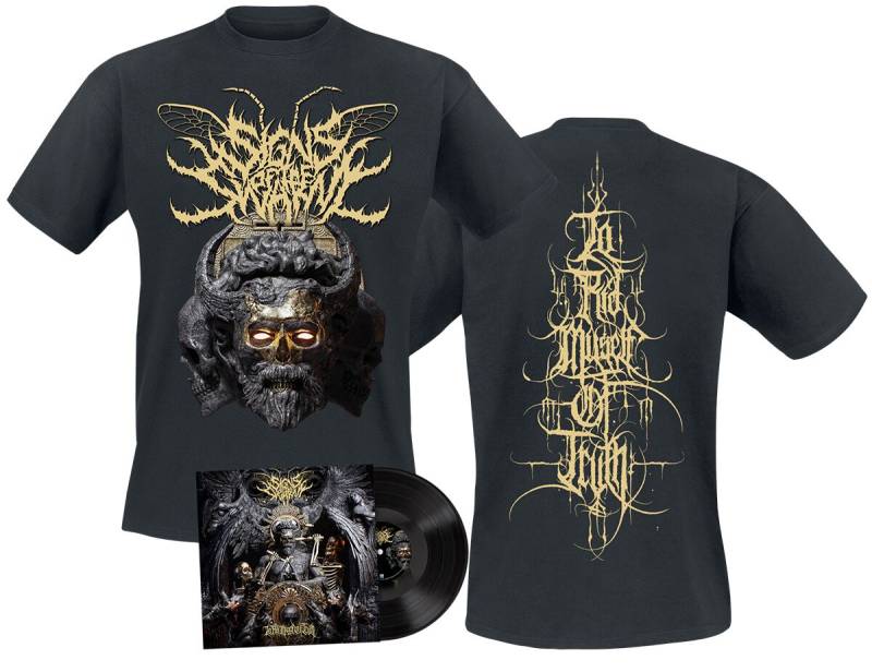 To rid myself of Truth von Signs Of The Swarm - LP & T-Shirt (Limited Edition, Standard) von Signs Of The Swarm