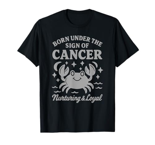 Krebszeichen Sternzeichen niedlich für Kinder und Frauen T-Shirt Krebszeichen Sternzeichen niedlich für Kinder und Frauen T-Shirt von Signs Of The Zodiac Designs