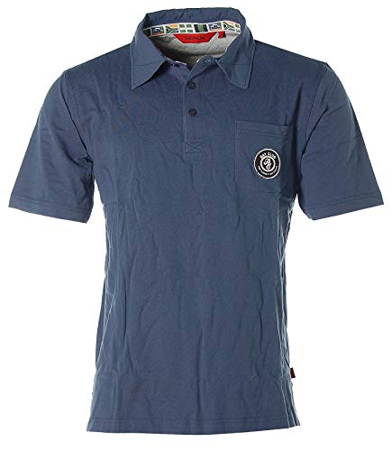 Signum Herren Kurzarm Shirt Poloshirt Polokragen Pikee Cape Town South African Denim L von Signum