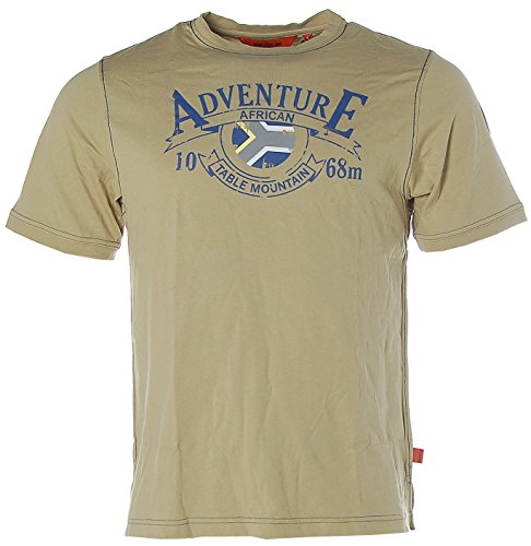 Signum Herren Kurzarm Shirt T-Shirt Rundhals Adventure African Table Mountain Schla. von Signum