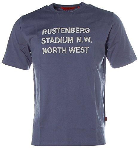 Signum Herren Kurzarm Shirt T-Shirt Rundhals Rustenberg Stadium N.W. Denim L von Signum