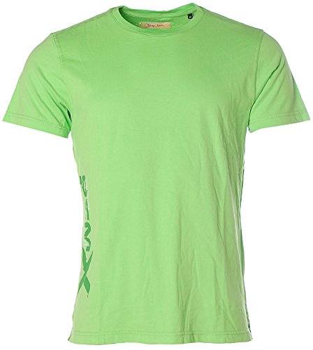 Signum Herren Kurzarm Shirt T-Shirt Rundhals Surge of Adrenaline Light Green M von Signum