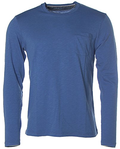 Signum Herren Langarm Shirt Rundhals Blue M von Signum