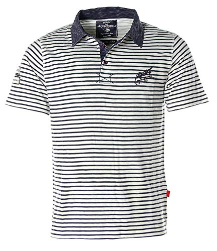 Signum Herren Poloshirt Polo T-Shirt -Arqueonautas- Deep Water M von Signum