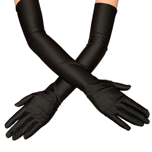 Sihaby Frauen lange Handschuhe,Full Finger Party Handschuhe,Stretchy Ellenbogen Länge Handschuhe für Outdoor-Sport Fahren Radfahren von Sihaby