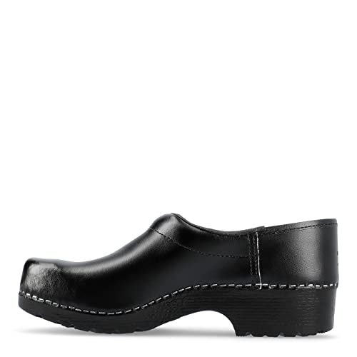 SIKA 124 Traditionell geschlossener Freizeit Clog ohne Zehenschutzkappe und mit breiter Passform von SIKA