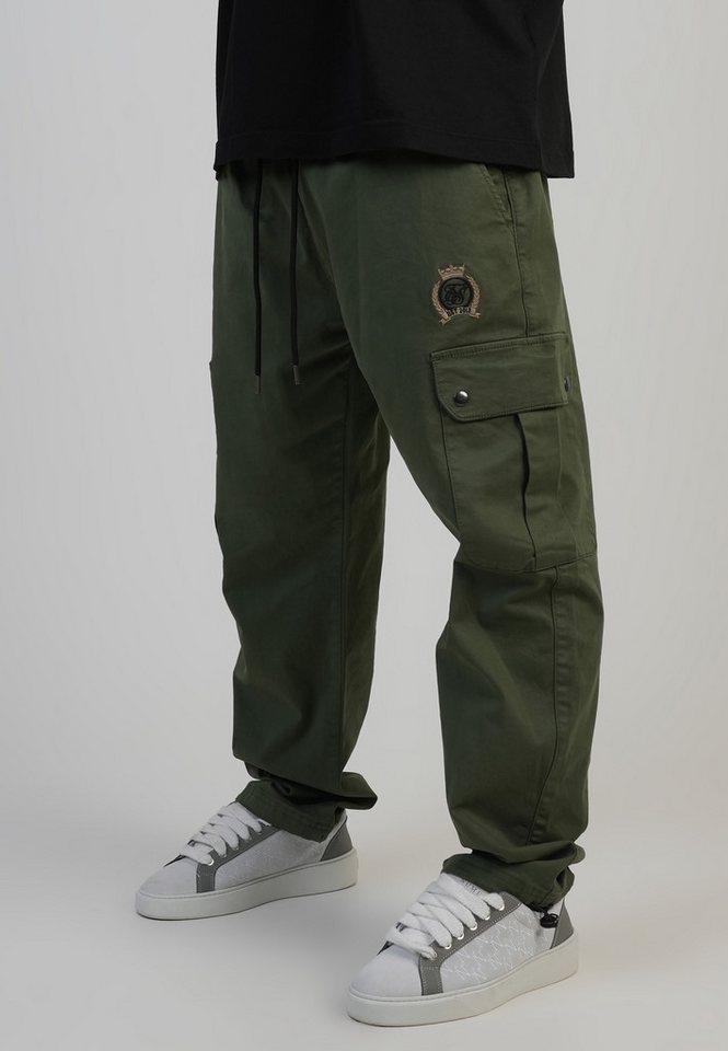 Siksilk Cargohose SikSilk Herren Loose Fit Cargohosen Siksilk Cargohose SikSilk Herren Loose Fit Cargohosen von Siksilk