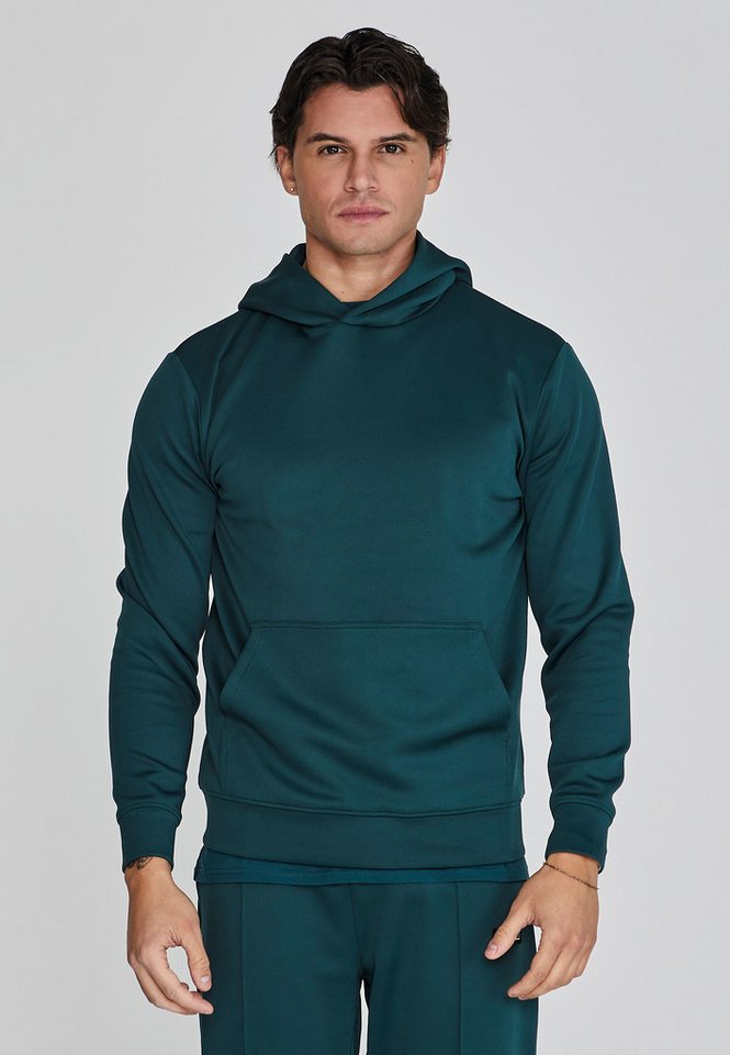 Siksilk Hoodie SikSilk Herren Grüner Smart Kapuzenpullover von Siksilk
