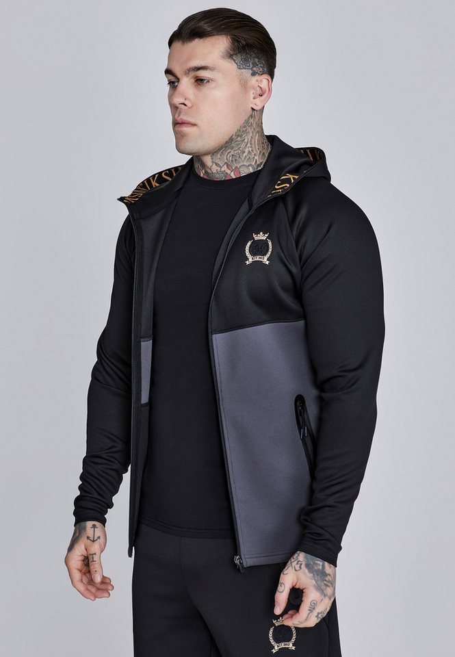 Siksilk Hoodie SikSilk Herren Hoodie mit durchgehendem Reißverschluss von Siksilk